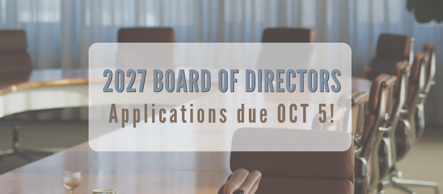 BOD Applications for 2027