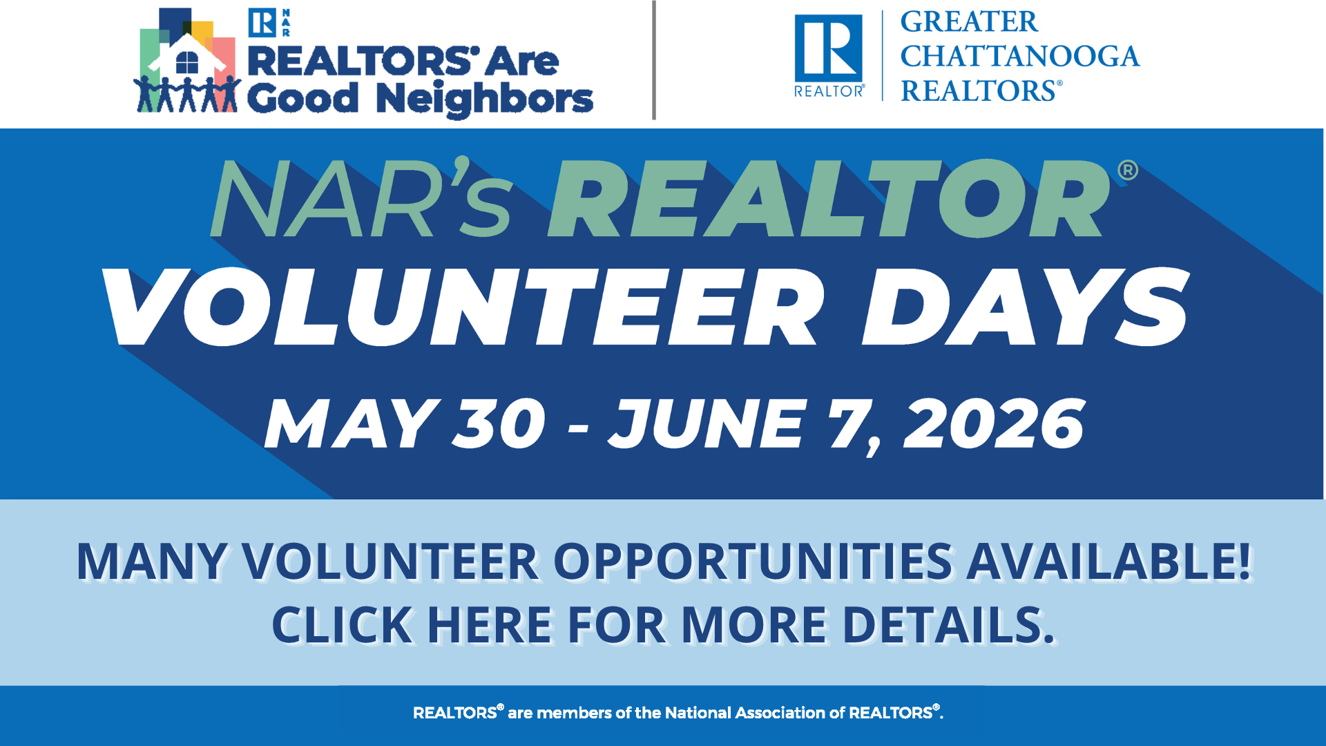 Volunteer Days 2026